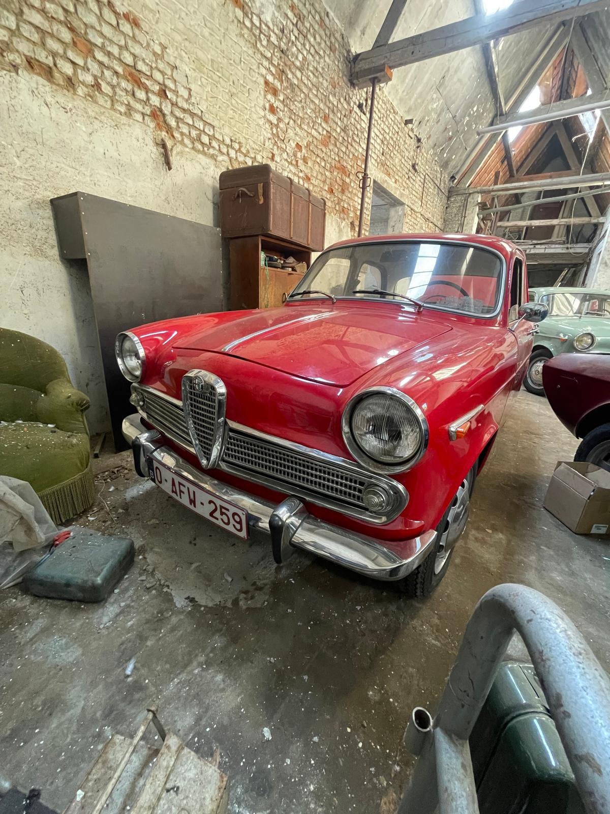 Alfa romeo giulietta ti 1962, Berline, 5 deurs, Particulier, Alfa Romeo