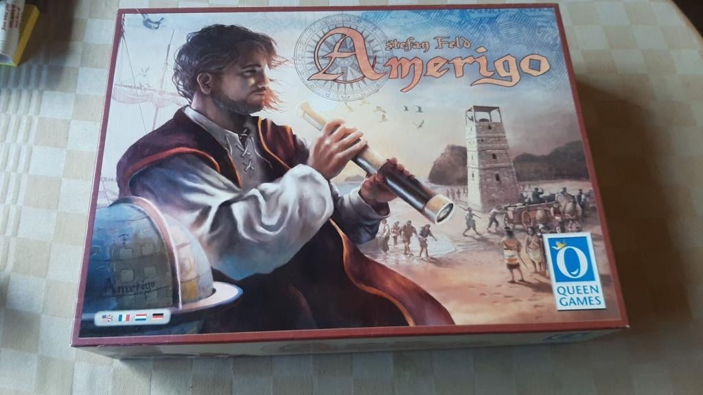 Jeux de plateau Big Box Amerigo par Queen games, Trois ou quatre joueurs, Enlèvement ou Envoi, Neuf, Queen Games