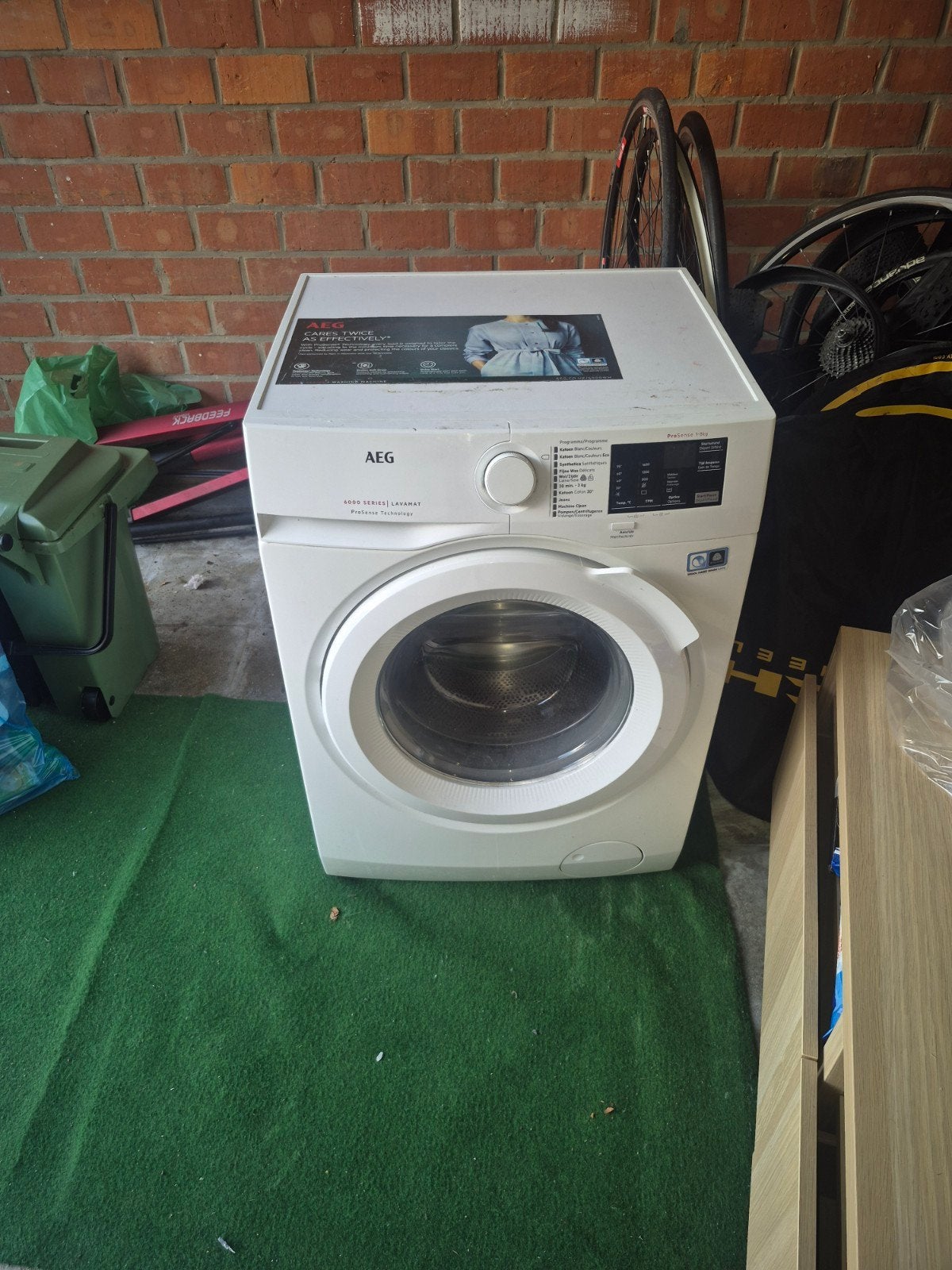 Kwalitatieve AEG Lavamat 6000 Series Wasmachine, Elektronische apparatuur, Ophalen, Gebruikt