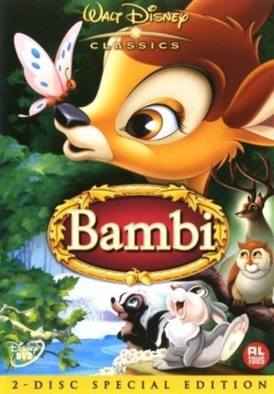 Disney dvd - Bambi ( 2 disc speciale editie ) Nieuw, Ophalen of Verzenden, Nieuw in verpakking