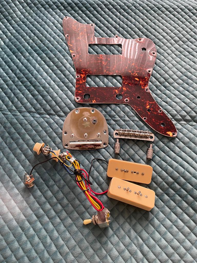 Jazzmaster P90 copy - Parts, Muziek en Instrumenten, Instrumenten | Onderdelen, Ophalen of Verzenden, Gebruikt, Elektrische gitaar