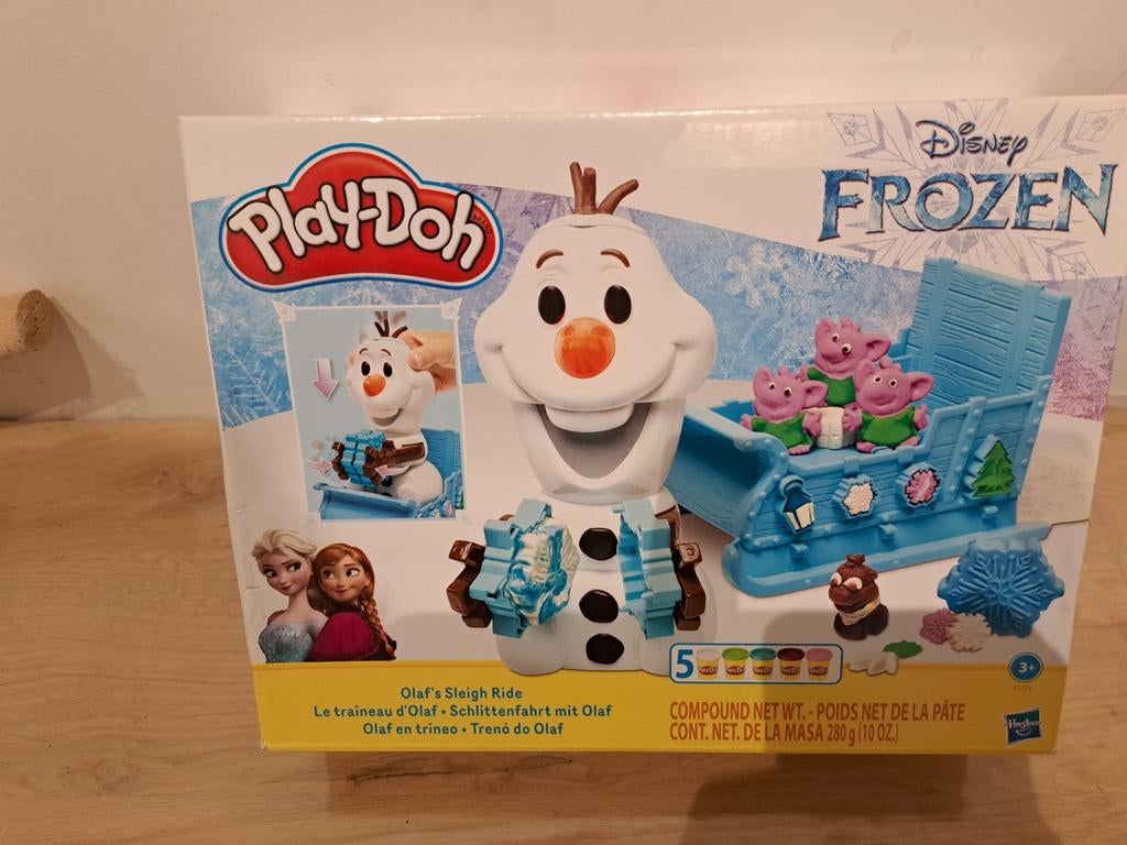 Play-doh Frozen, Ophalen