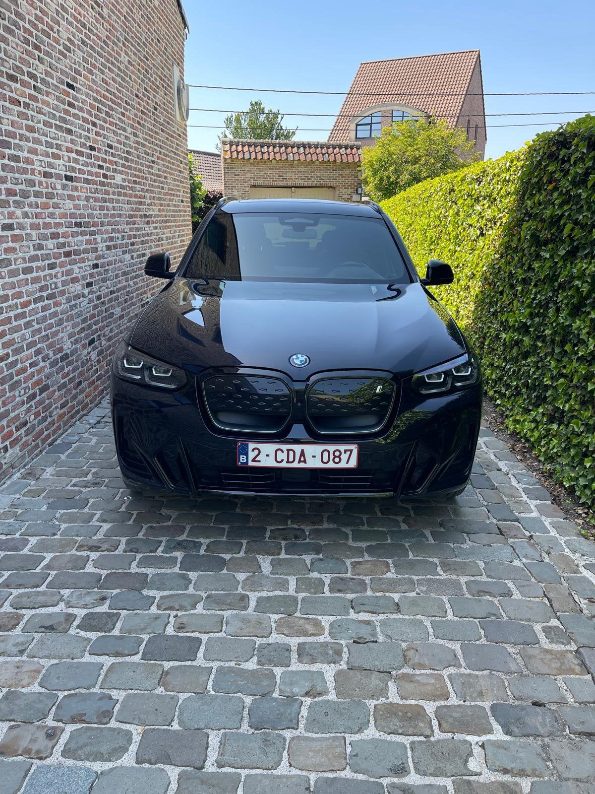 BMW iX3 80 kWh l Impressive l M-Pack l Pano l Headup l BTW, Autos, Cuir, Achat, Euro 6, Noir