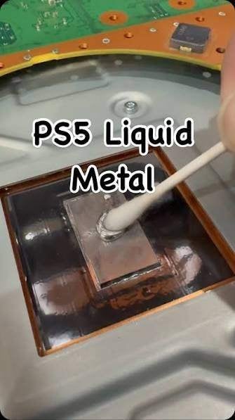 PS5 Liquid Metal - Onderhoud en Reparaties - PlayStation, Ophalen of Verzenden, Zo goed als nieuw, Playstation 5