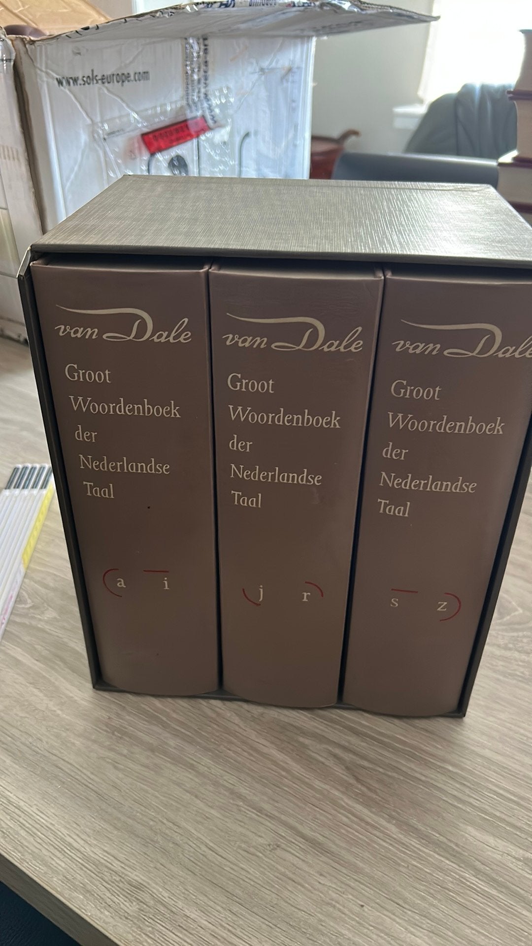 Van Dale Groot Woordenboek der Nederlandse Taal 3 delen, Enlèvement, Comme neuf, Van Dale