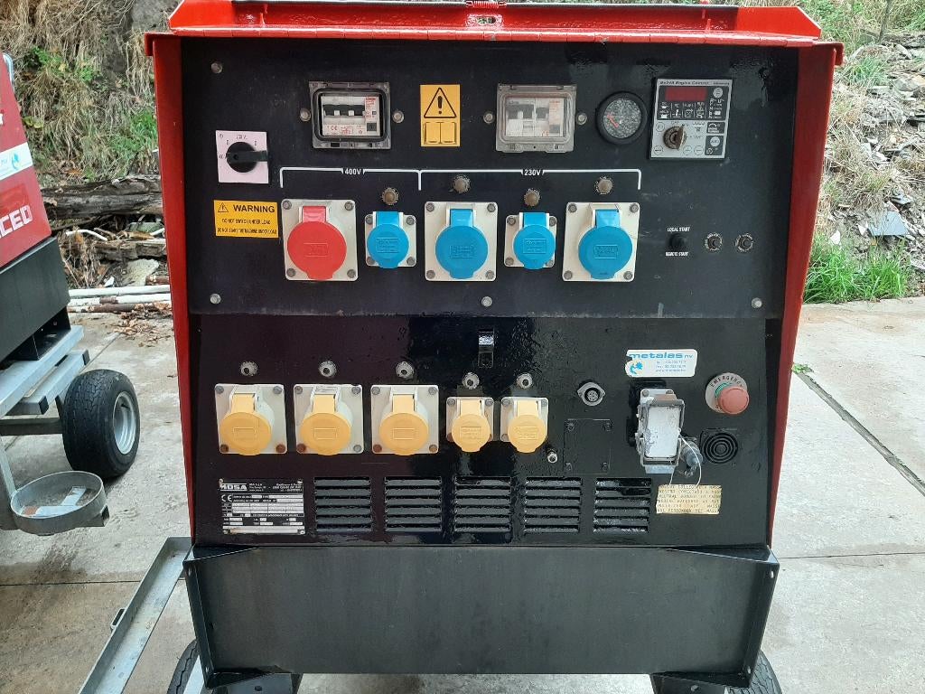 Generator Diesel 3x400V+N  of 1x230V  15kVA, Ophalen