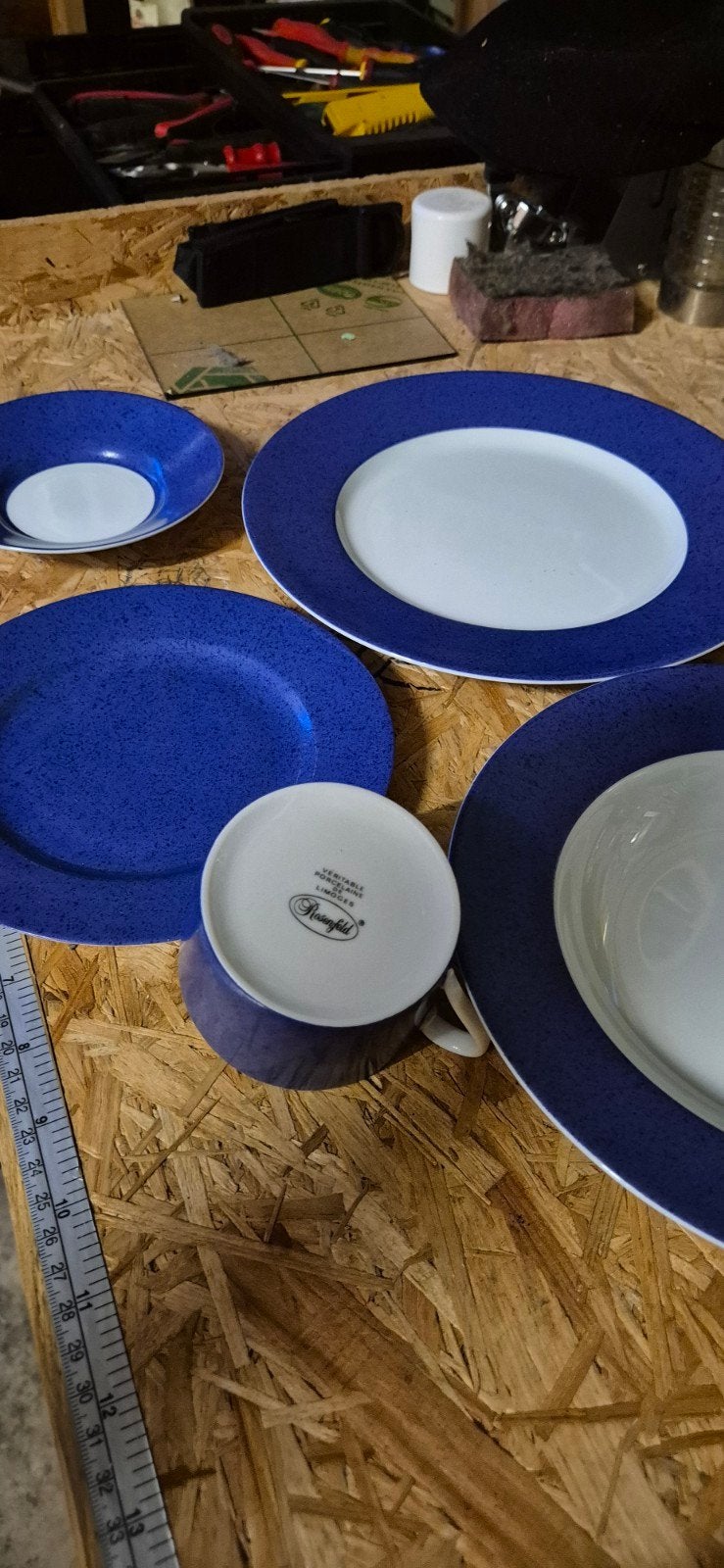 Véritable Porcelaine d'Elme Limoges - Rosenfeld, Enlèvement ou Envoi