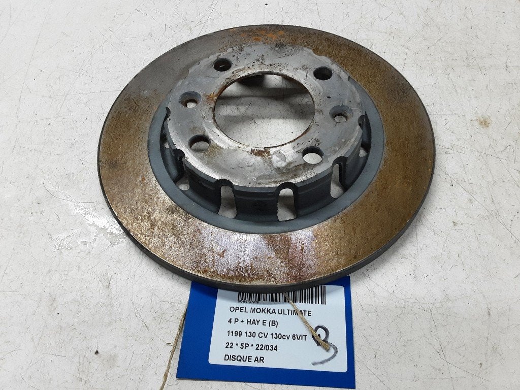 FREIN DISQUE ARRIÈRE Opel Mokka (01-2020/-), Opel, Opel Automobile GmbH, Utilisé, Kontakt-opel@opel.com