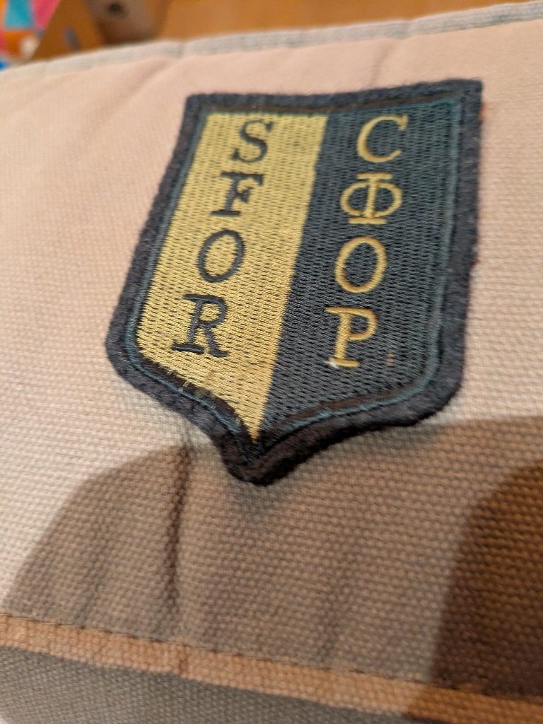 Sfor, Ophalen of Verzenden, Landmacht, Embleem of Badge