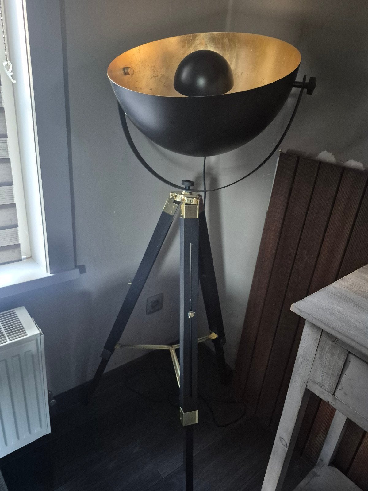 vloerlamp., Ophalen