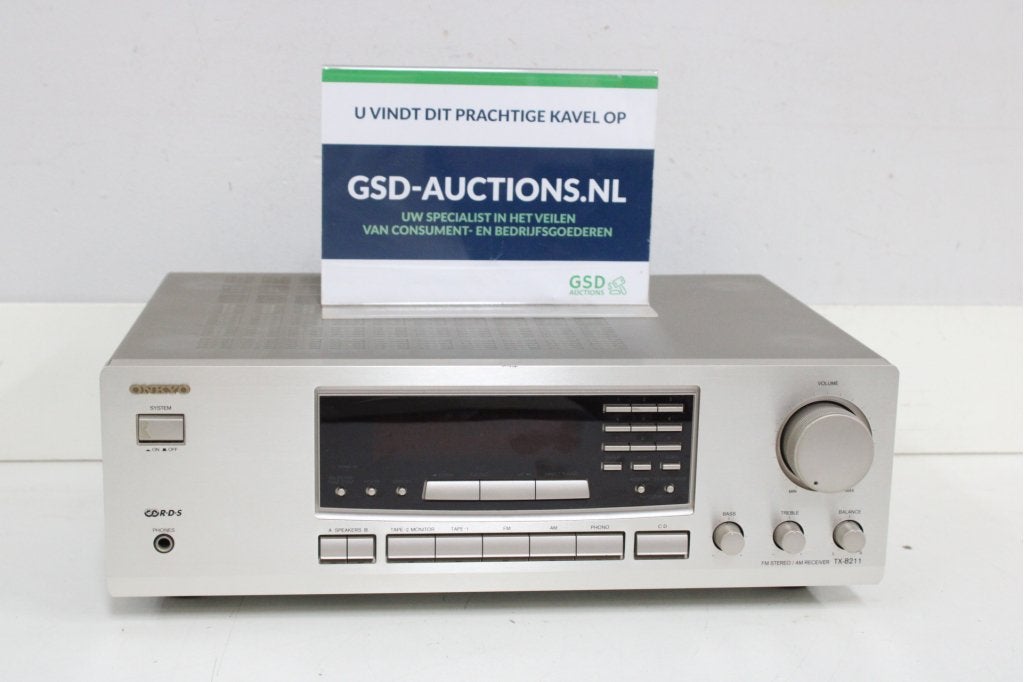 Onkyo FM stereo / AM receiver TX-8211, Niet ingevuld, Niet ingevuld, Niet ingevuld