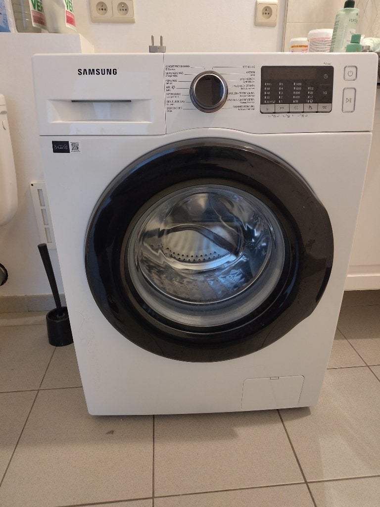 machine à laver samsung Eco bubble, Electroménager, 1200 à 1600 tours, Chargeur frontal, Enlèvement, Utilisé