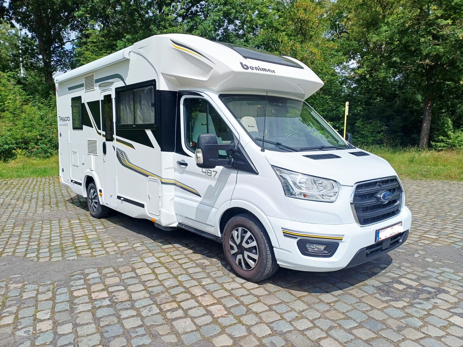 FORD BENIMAR, Caravans en Kamperen, Mobilhomes, Particulier, tot en met 4, Half-integraal, Benimar, Ford, 6 tot 7 meter, Diesel