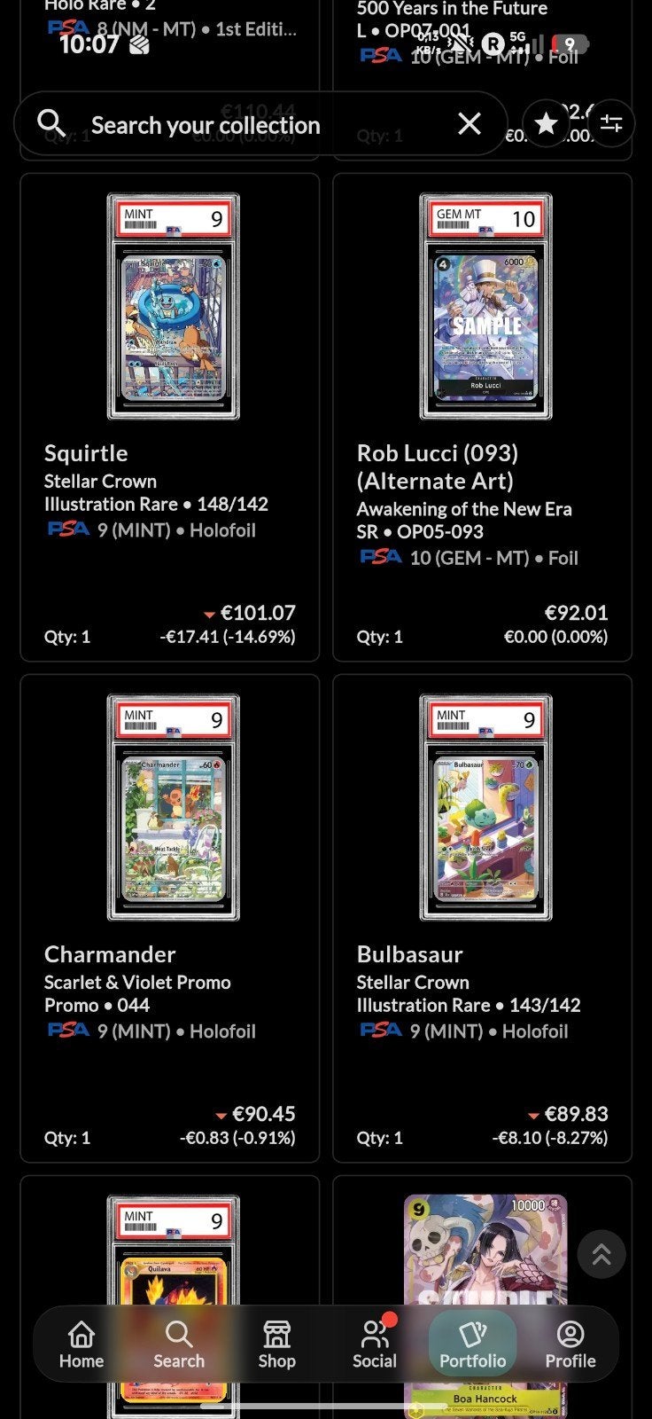 Pokemon collectie & one piece, Enlèvement, Neuf, Plusieurs cartes, Foil