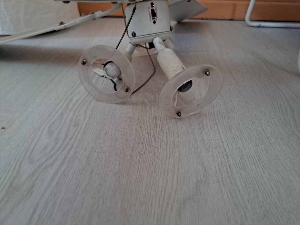 Plafondventilator, Ophalen, Gebruikt, Hout