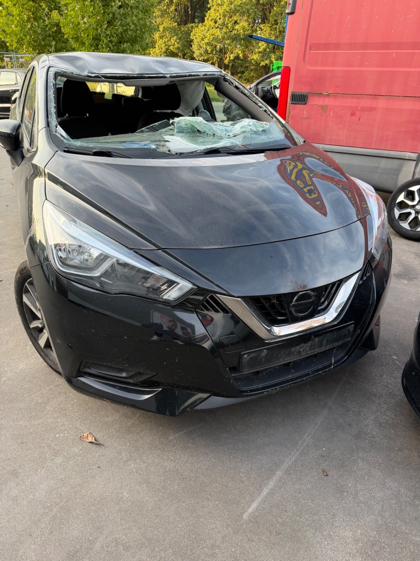 Face avant compl te noire pour Nissan Micra K14, Nissan Motor Co., Ltd., Takashima 1-chome 1-1
220-8686  Yokohama, Utilisé, NISSAN_SR@mail.nissan.co.jp