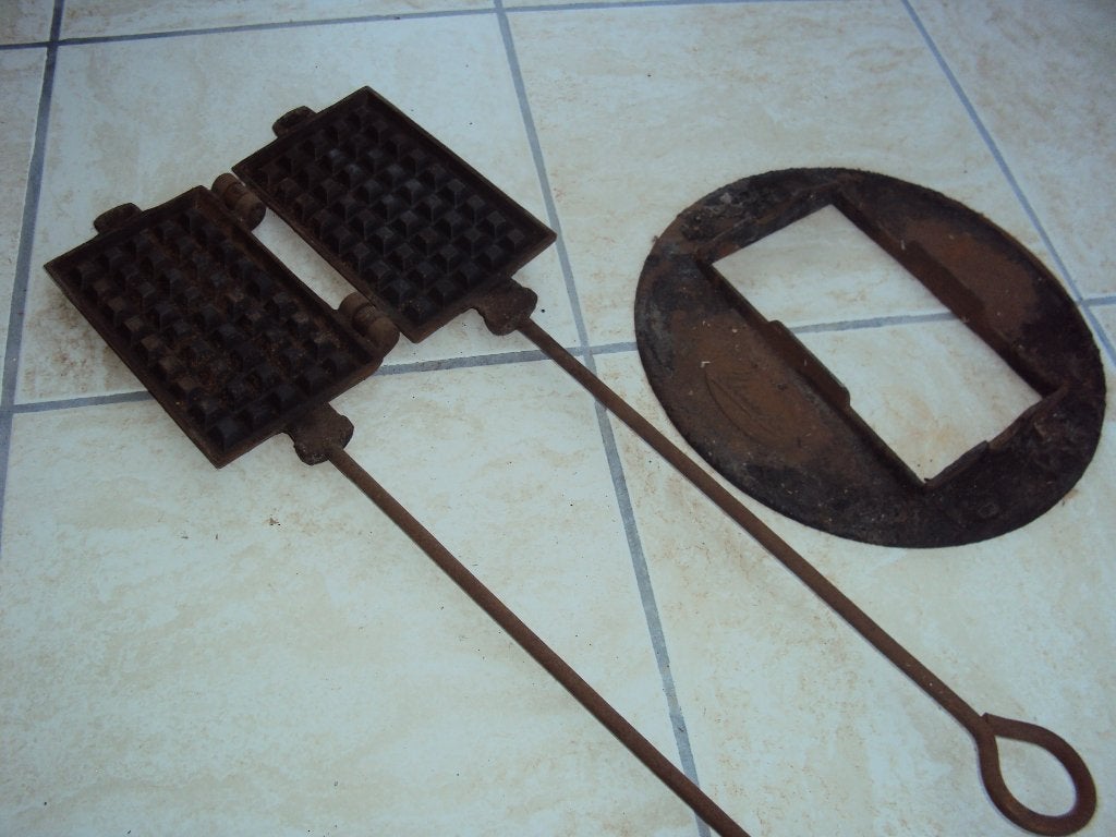 antiek keukengerei, Ophalen