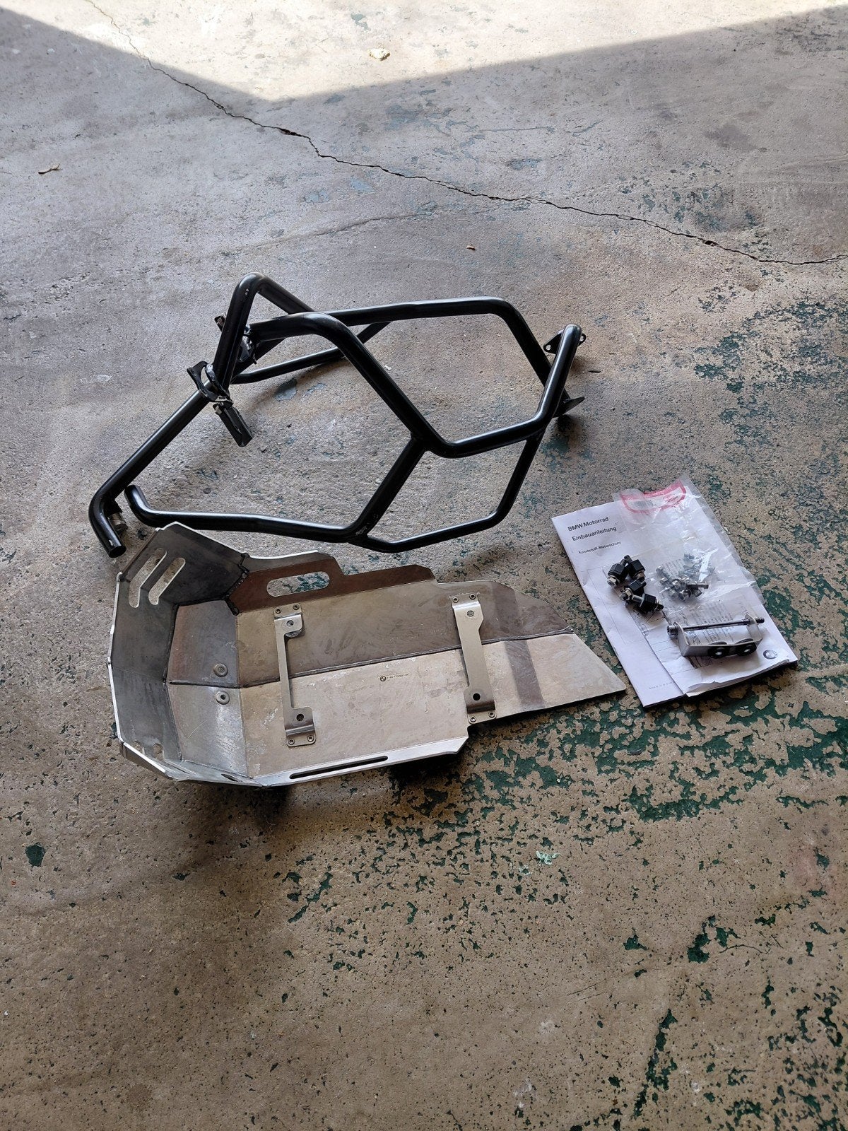 Carterbeschermplaat en motorbescherming voor BMW F700 , F800, Particulier