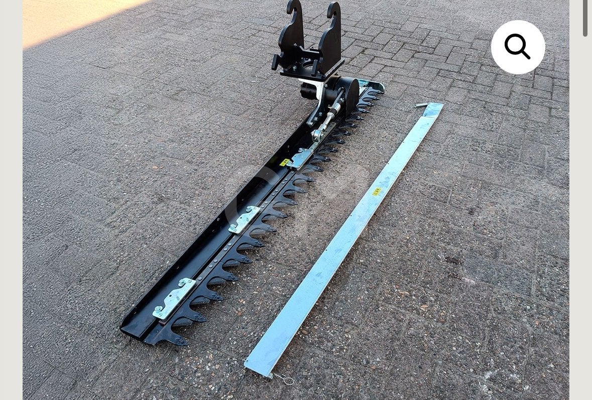 Hydraulische heggenschaar, Enlèvement