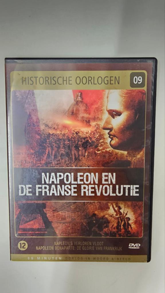 Napoleon en de Franse revolutie DVD 89 minuten, Ophalen of Verzenden