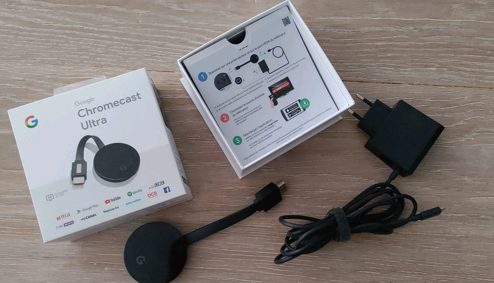 Google Chromecast Ultra, Ophalen of Verzenden, Zo goed als nieuw