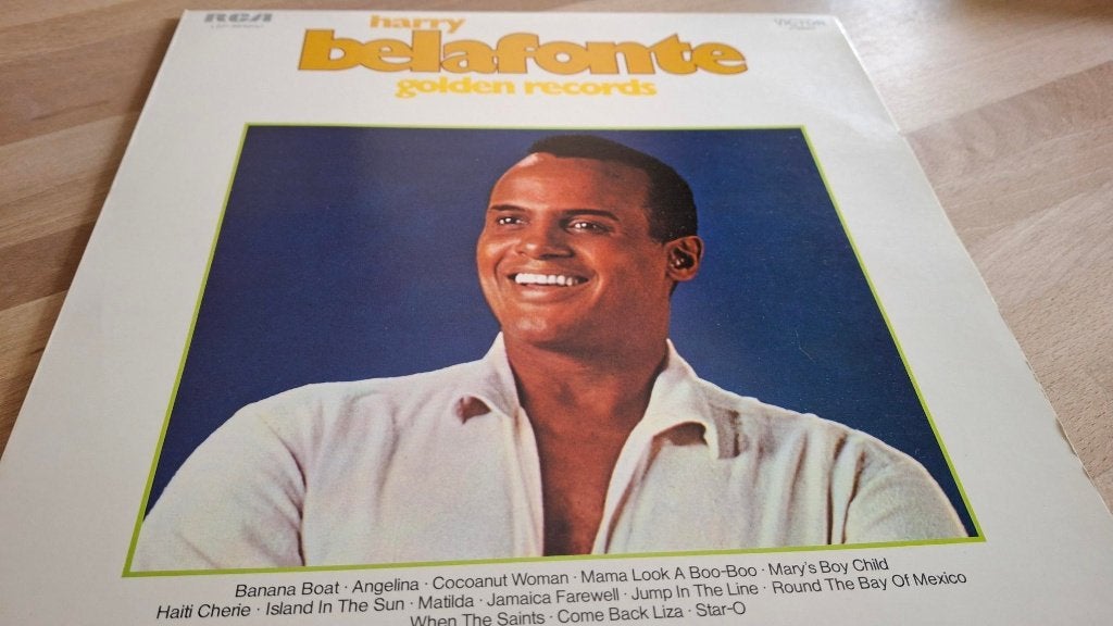 Harry Belafonte Vinyl LP Golden Records, Enlèvement, LP