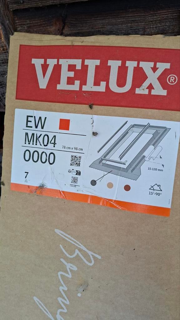 Vervang gootstukken voor velux, Ophalen