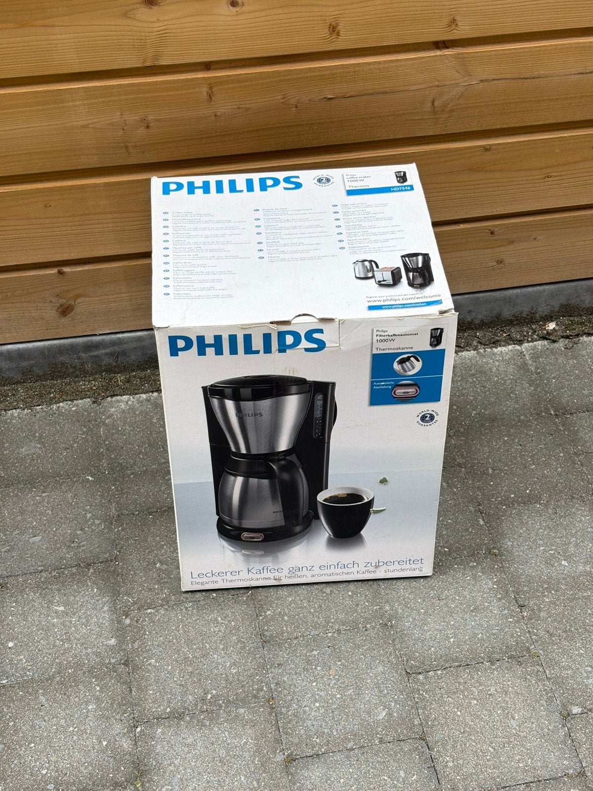 Philips Café Gaia Collection, Ophalen, Zo goed als nieuw, Overige modellen, Gemalen koffie