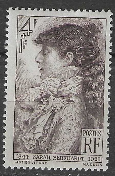Frankrijk 1945 - Yvert 738 - Sarah Bernhardt (PF), Verzenden, Postfris