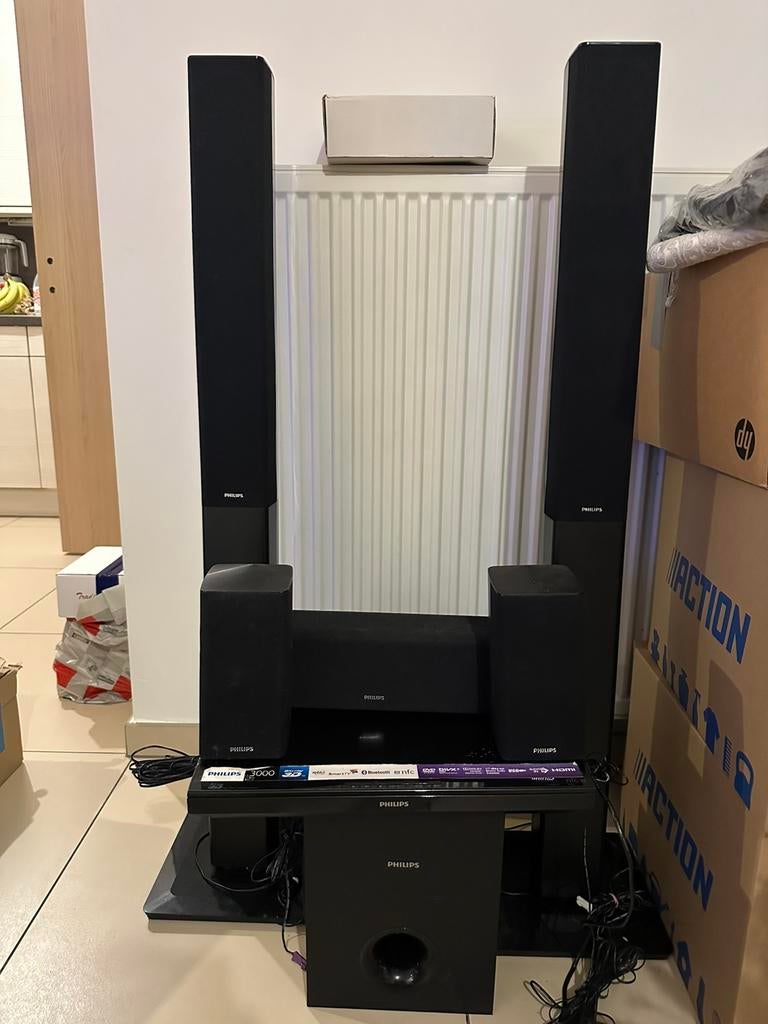 Philips HTB3550G/12 5.1 Home Cinema te koop, Audio, Tv en Foto, Ophalen, Philips, Gebruikt, Blu-ray-speler