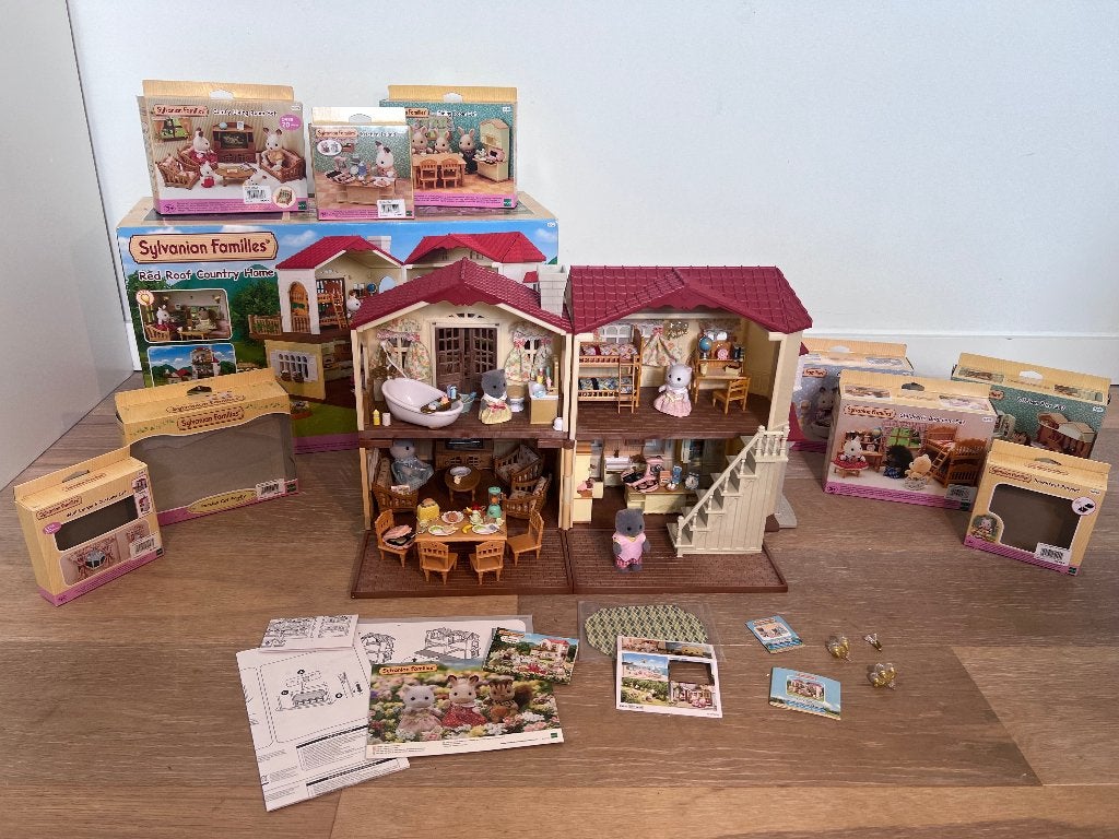 Sylvanian Families, Ophalen, Zo goed als nieuw, Poppenhuis