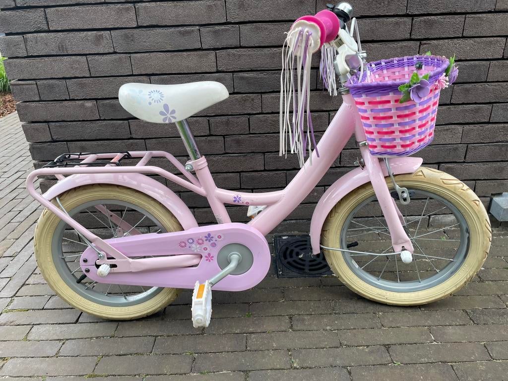 Fiets 14 inch, Ophalen, Gebruikt, Velgrem, 14 inch of minder