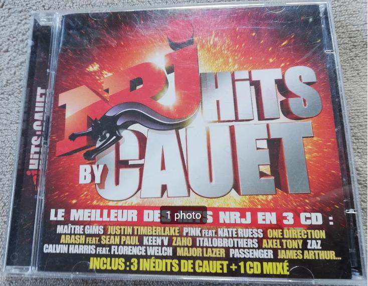 Triple CD NRJ Hits By Cauet, Enlèvement ou Envoi, Comme neuf, Pop, Coffret