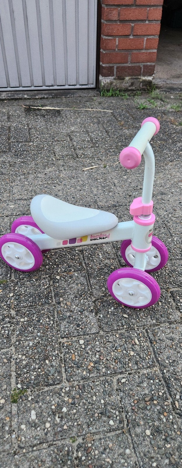 Kinderfietsje, Ophalen