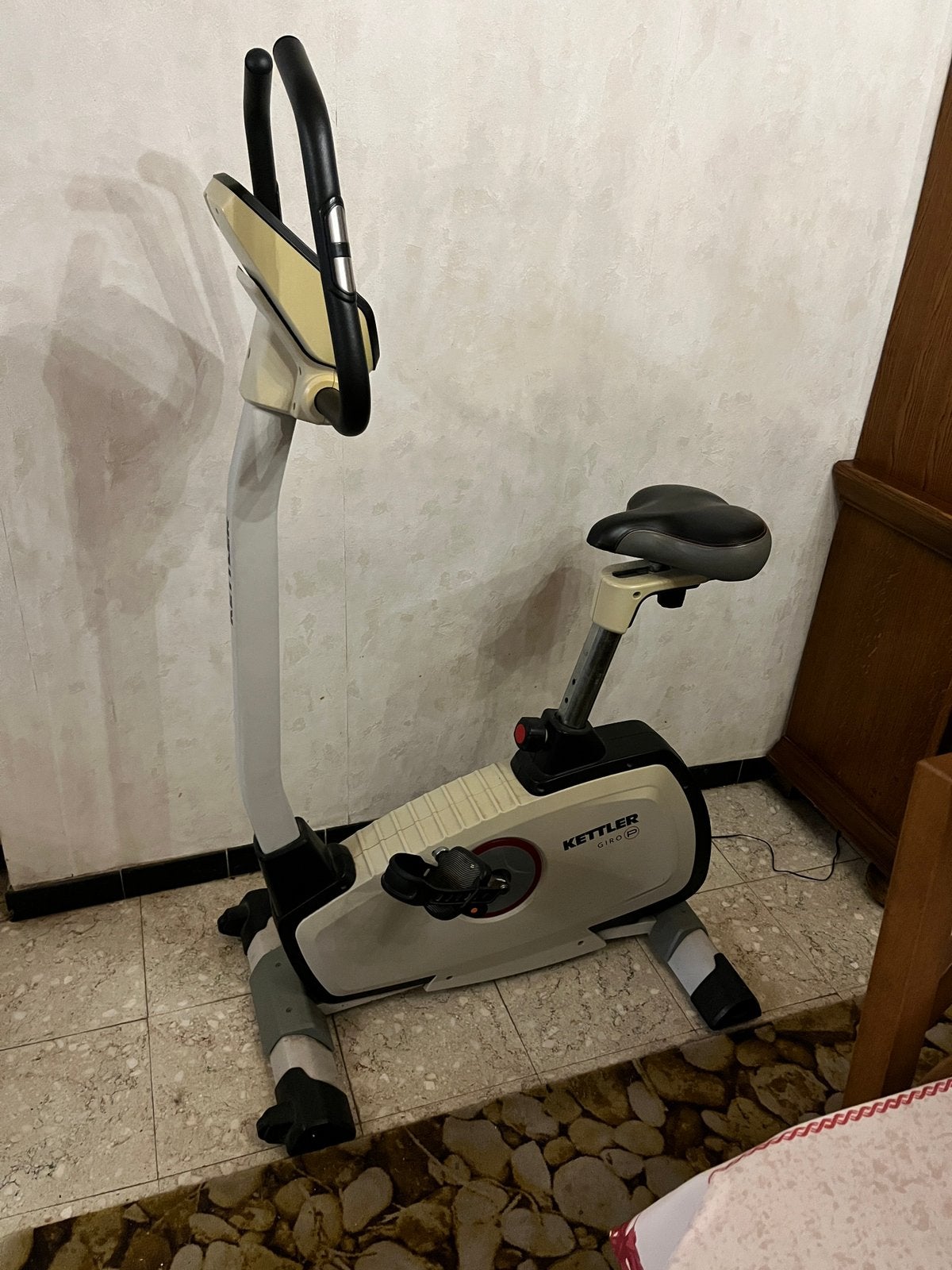 Hometrainer kettler, Sport en Fitness, Ophalen, Overige materialen, Gebruikt, Benen