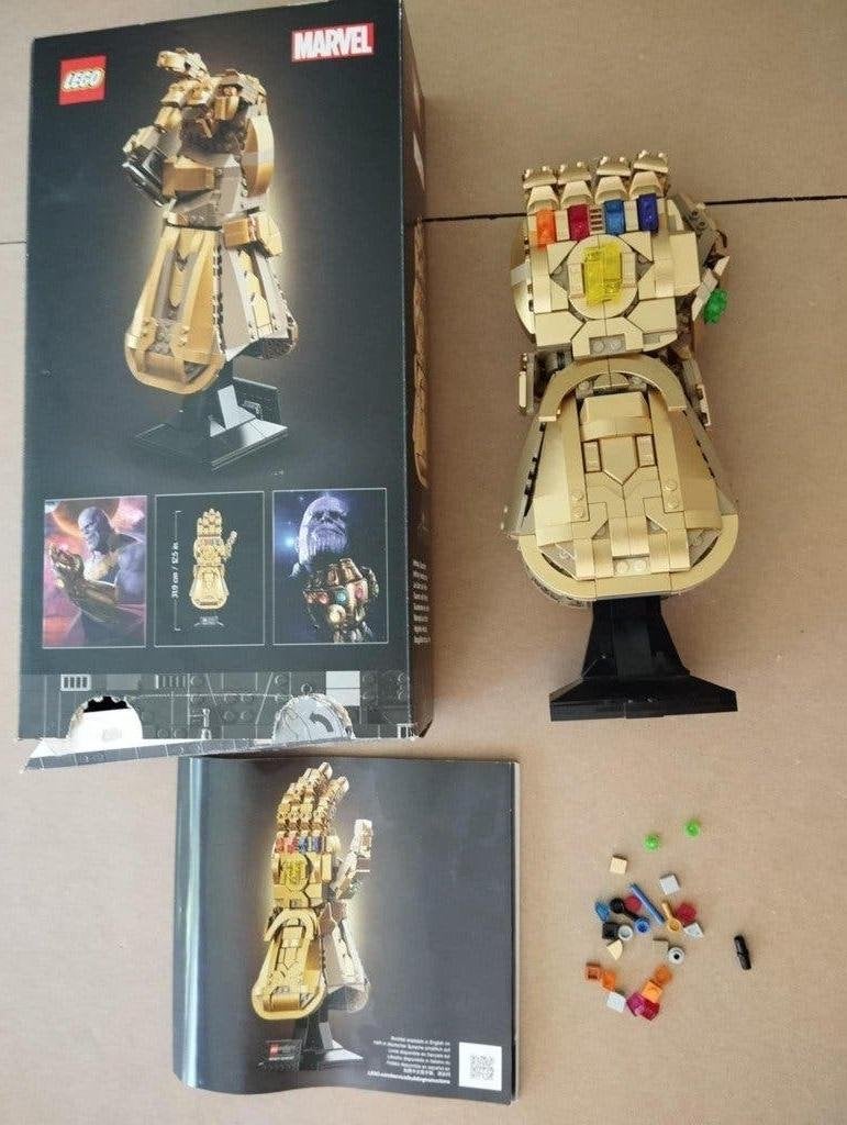 LEGO 76191 Marvel Infinity Handschoen, Gebruikt, Marvel, Lego, Ophalen of Verzenden