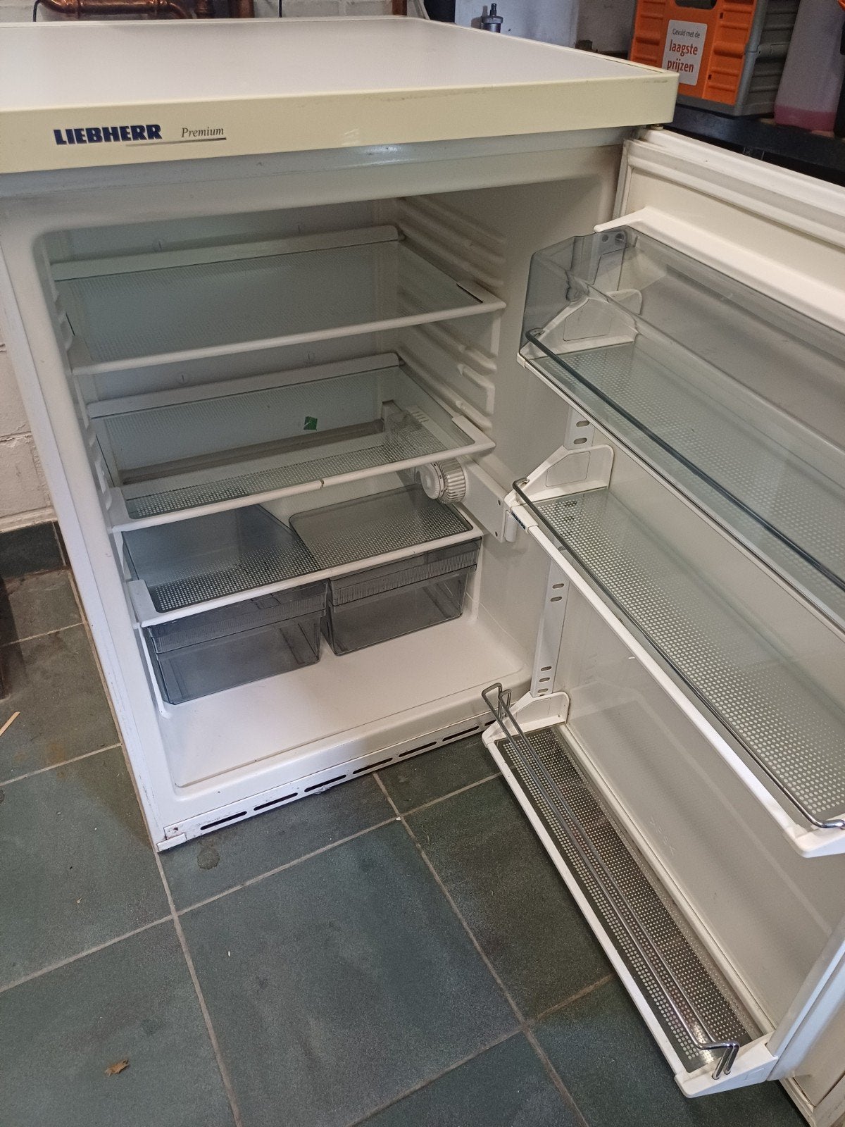 Frigo Liebherr Tafelmodel - werkt prima!, Elektronische apparatuur, Koelkasten en IJskasten, Ophalen, Minder dan 85 cm, 100 tot 150 liter
