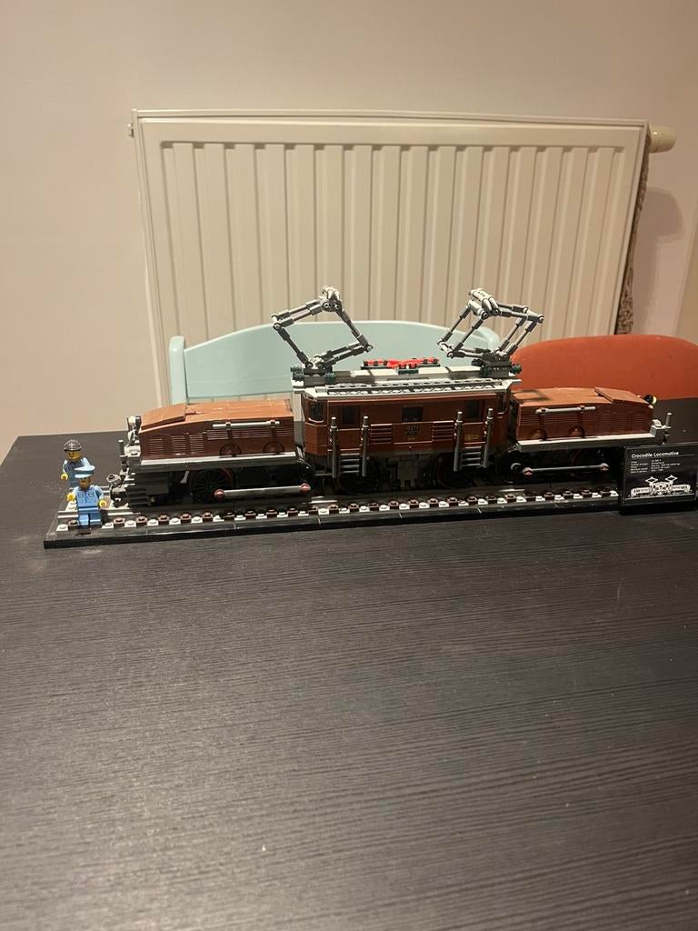 Lego 10277 crocodile locomotive, Enlèvement, Utilisé, Lego