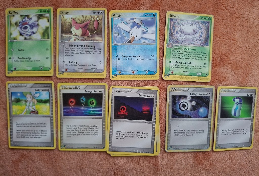 Ex Ruby & Sapphire Pokémon kaarten te ruil, Enlèvement ou Envoi, Comme neuf, Plusieurs cartes, Foil