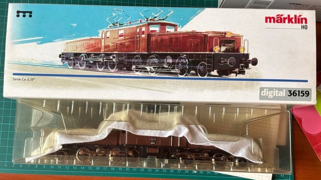 Märklin36159-Loco élect suisse Croco Ce6/8 II-HODigital-NEUF, Collections, Enlèvement ou Envoi, Neuf, Train, Modèle réduit
