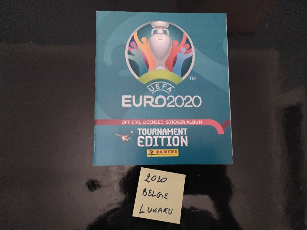 Album de Panini Euro 2020 - Lukaku (édition belge), Enlèvement, Comme neuf