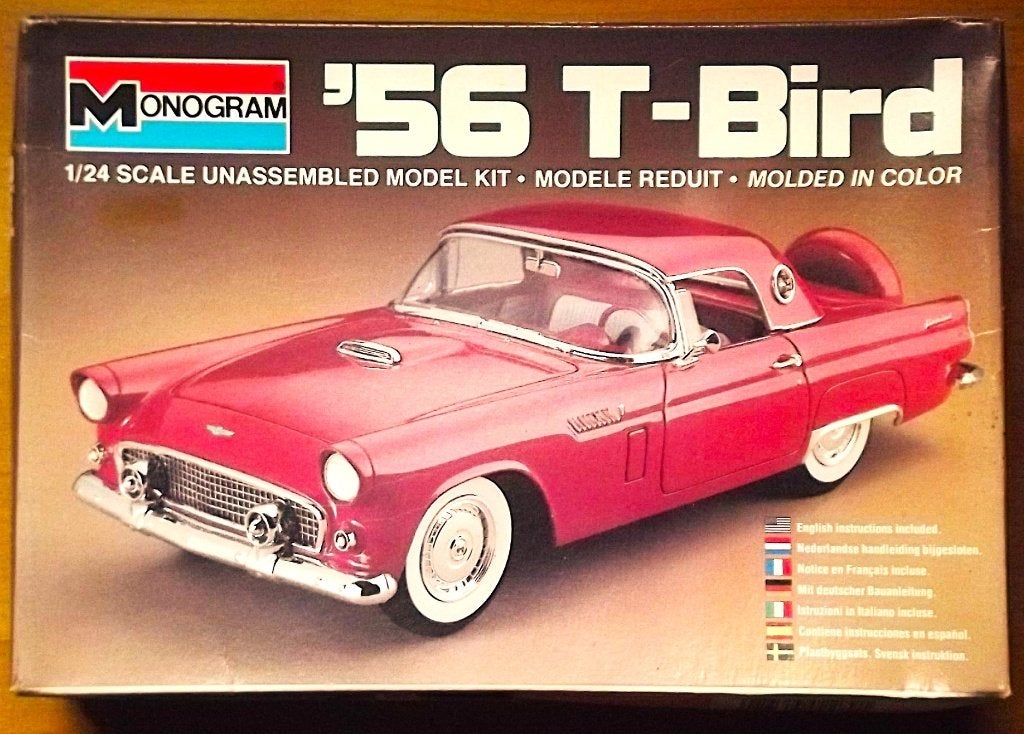 Ford Thunder Bird (T-Bird) '57 - Echelle 1:24, Hobby & Loisirs créatifs, Modélisme | Voitures & Véhicules, Neuf, Enlèvement ou Envoi