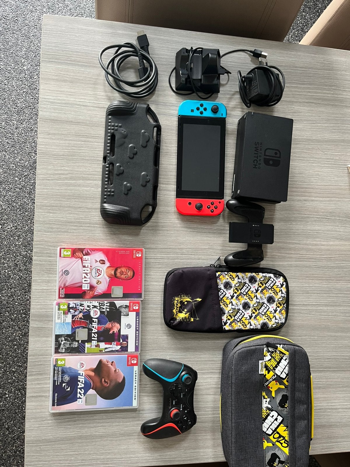 Nintendo Switch+extra’s, Enlèvement, Utilisé, Switch Original, Avec jeux