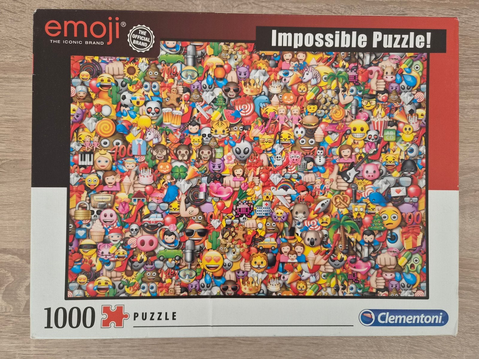 Puzzle Impossible 1000 pièces, Hobby & Loisirs créatifs, Sport cérébral & Puzzles, Enlèvement ou Envoi, 500 à 1500 pièces, Comme neuf