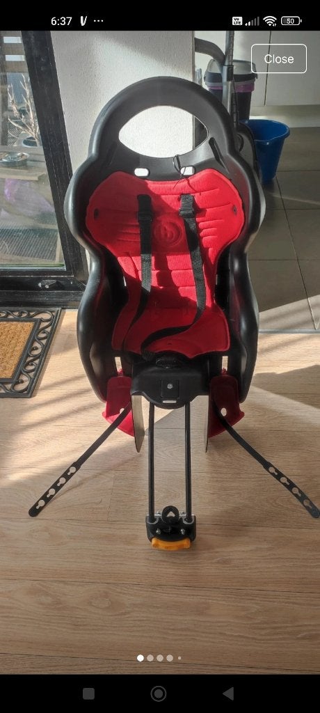 Bike seat, Fietsen en Brommers, Achterzitje, Bellelli, Zo goed als nieuw, Ophalen