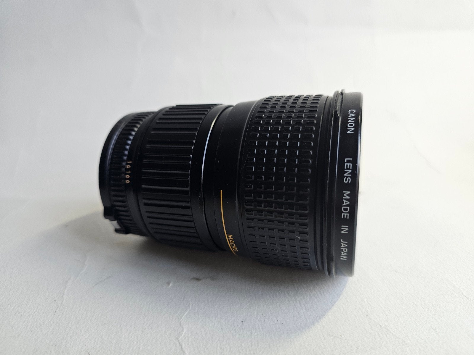 Nouvel objectif zoom macro MF FD NFD 28-85 mm f/4 de Canon, Enlèvement ou Envoi, Comme neuf, Reflex miroir, Canon