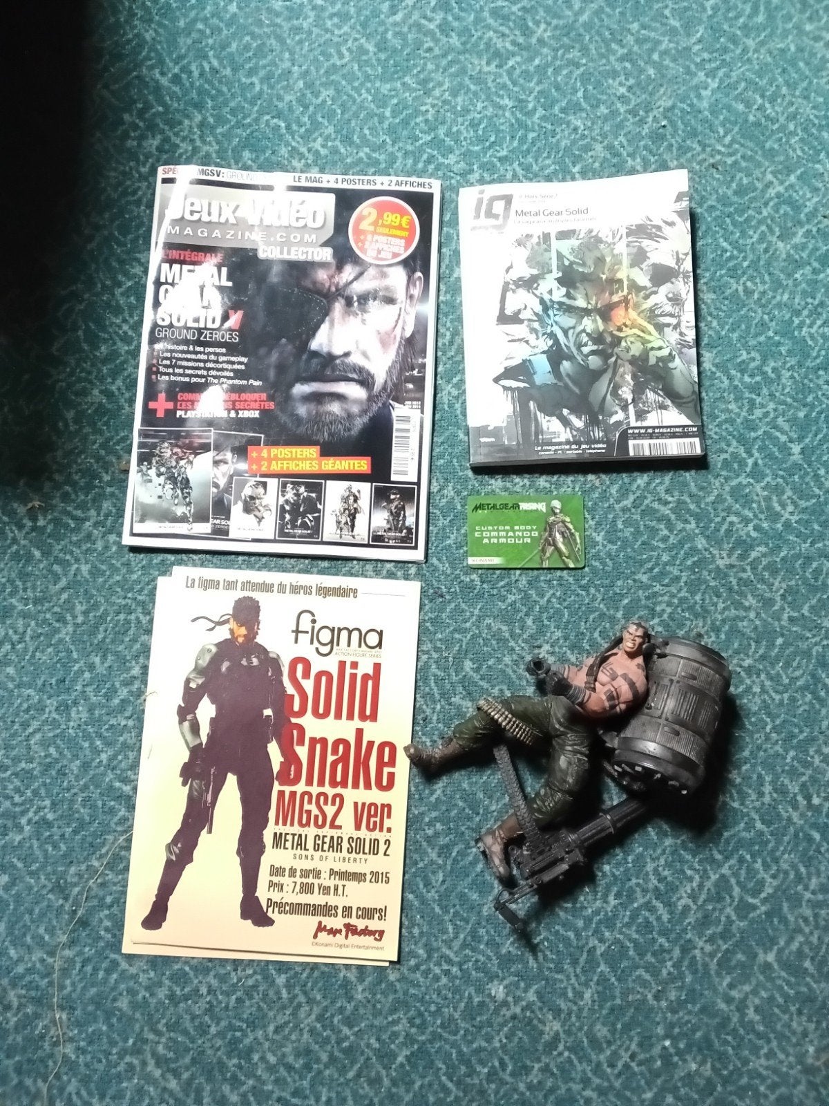 collection metal gear solid, Ophalen