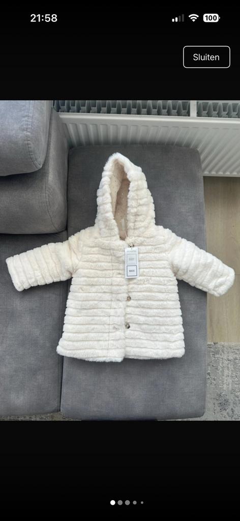 Jas baby nieuw, Kinderen en Baby's, Ophalen, Nieuw, Maat 80