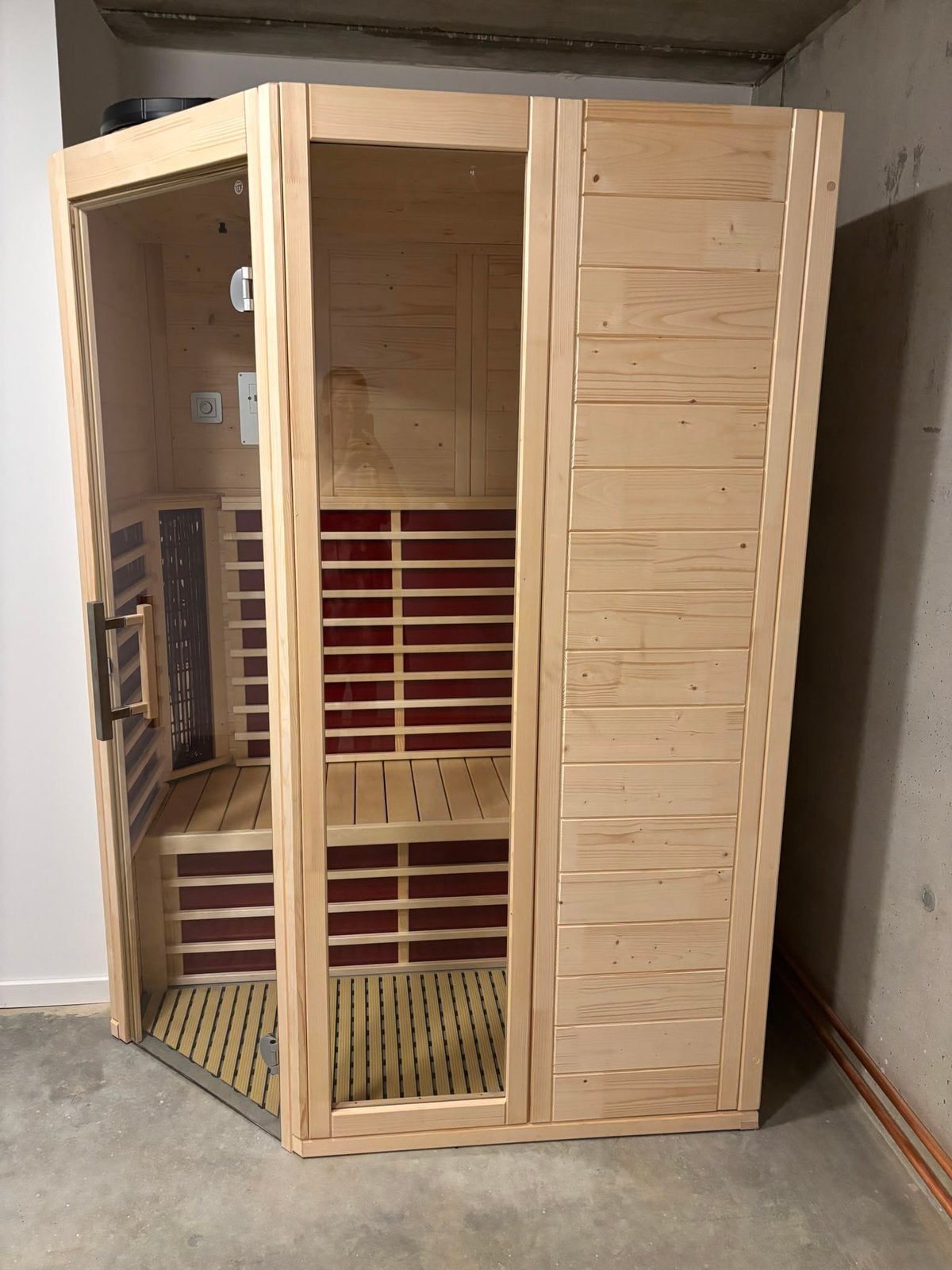 Infrarood sauna, Ophalen, Zo goed als nieuw, Infrarood