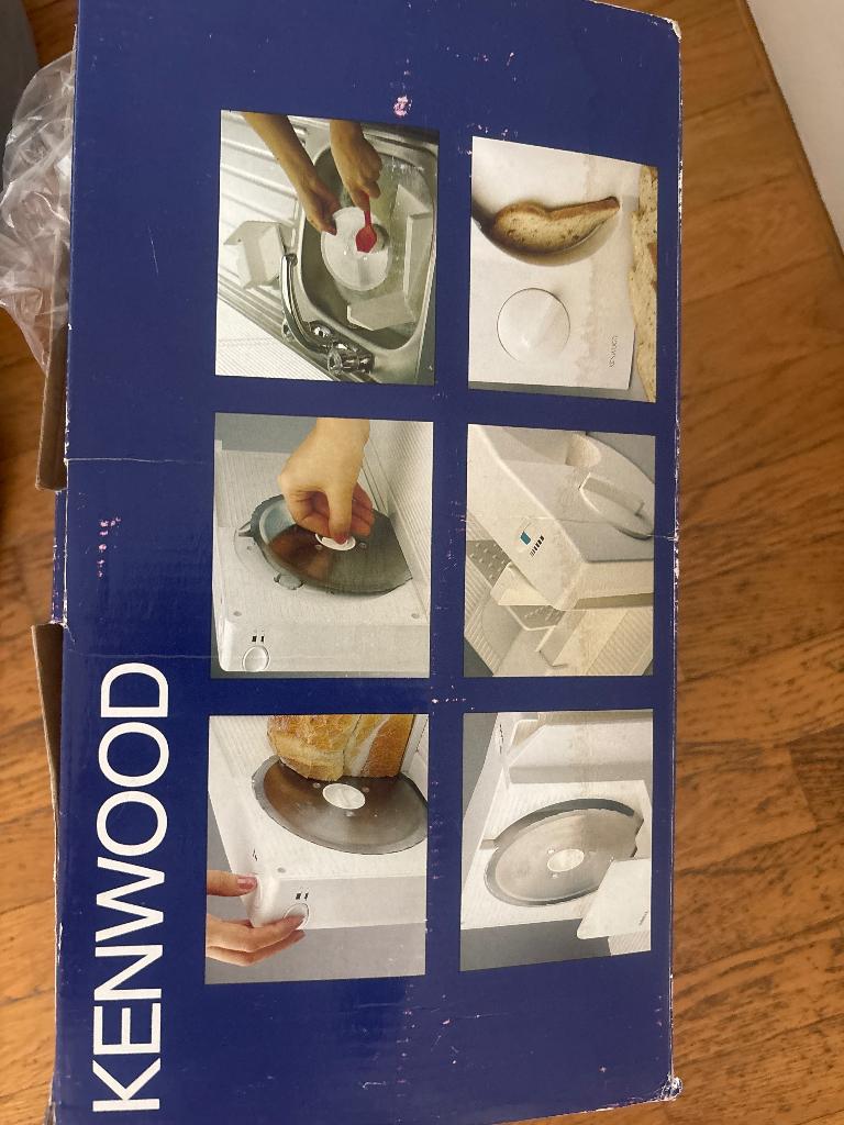Kenwood snijmachine niet gebruikt doe bod!, Ophalen, Kunststof, Nieuw, Snijmachine